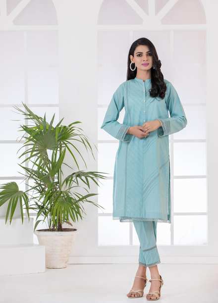 Lakhany Casual Pret  Cambric 2 Piece LSM-2757