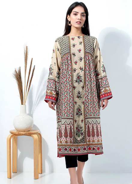 Lakhany Printed Lawn  Unstitched Kurties LSM21SP PK-2132 - Summer Collection