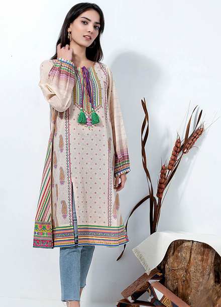 Lakhany Printed Lawn  Unstitched Kurties LSM21SP PK-2137 - Summer Collection