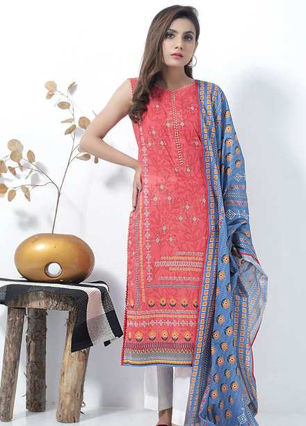 Lakhany Printed Lawn Suits Unstitched 2 Piece LSM21SP SD-2147 - Summer Collection