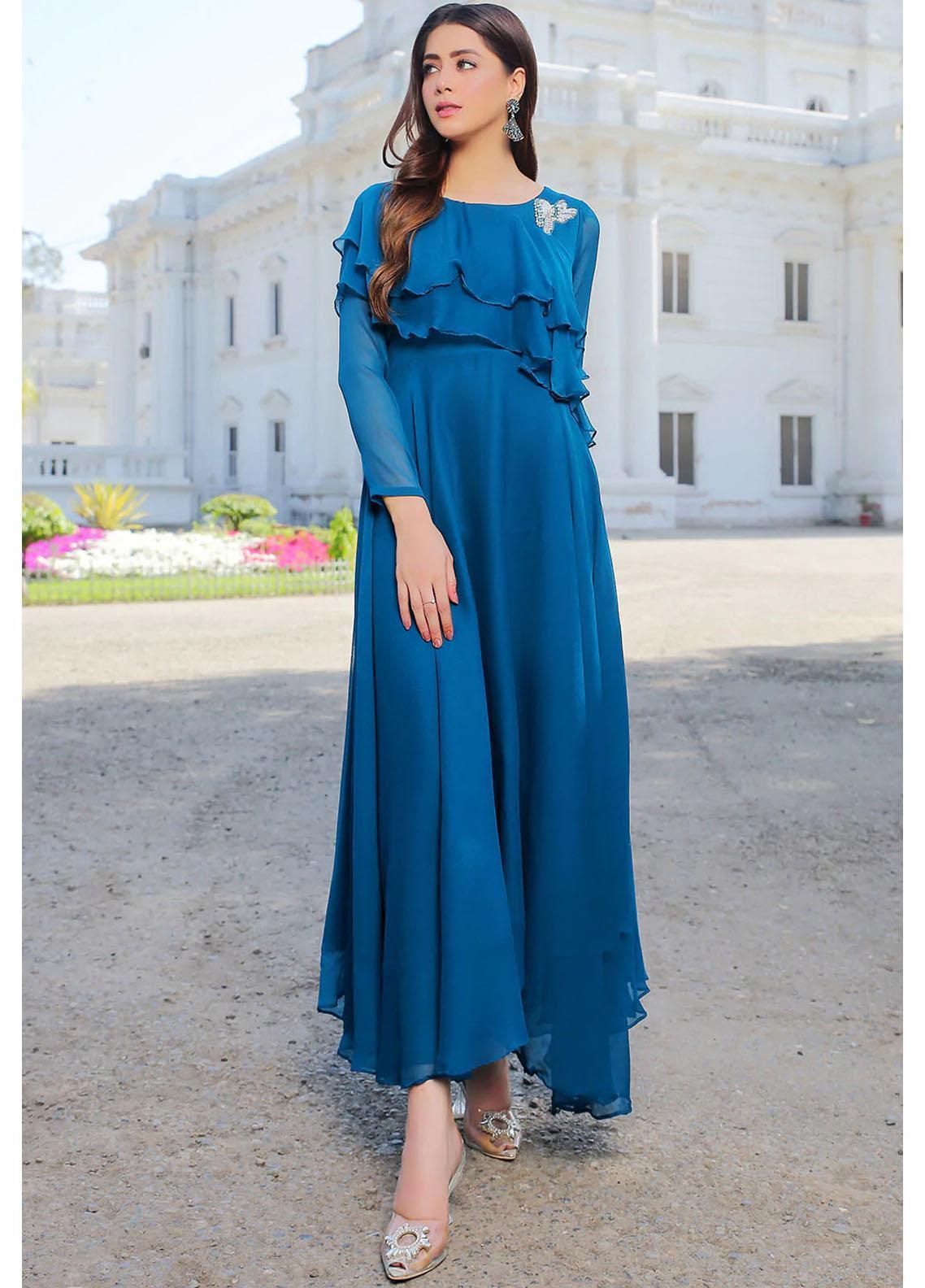 Madame Pret Eid Collection 2022 Pret Embroidered Net 3 Piece MDM22PE 2486 main image 1