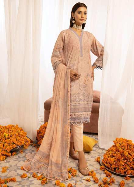 Mahee's By Riaz Arts Chikankari Karandi Suits Unstitched 3 Piece RA22MK 09 - Winter Collection