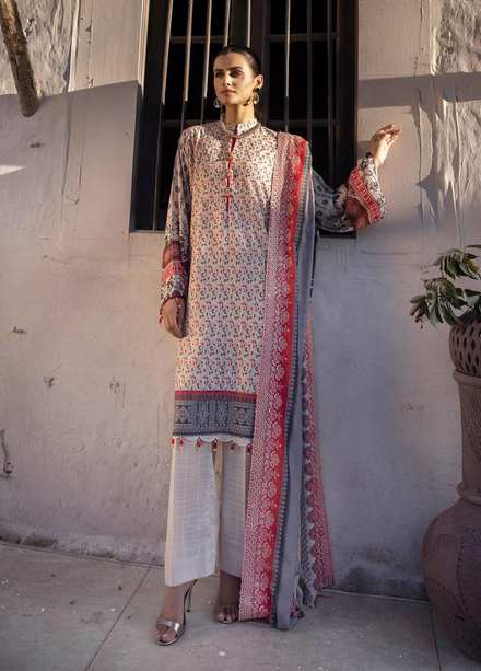 Mahee's By Riaz Arts Embroidered Karandi Suits Unstitched 3 Piece RA22KM 01 - Winter Collection