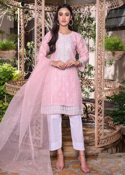 MAK Fashion Pret Embroidered Organza 3 Piece Suit MAK22EF EFO-1012