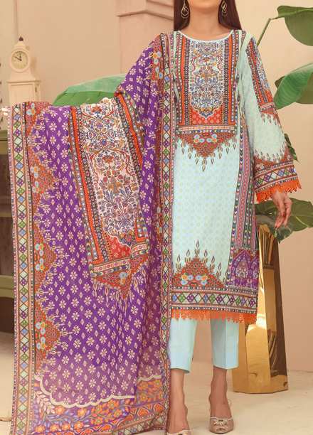 Misri By VS Textiles Printed Lawn Suits Unstitched 3 Piece VS23M 13 - Summer Collection