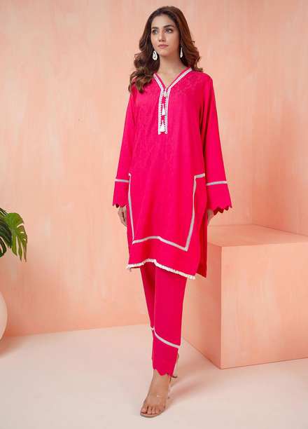 Mosaic Casual Pret   2 Piece Suit MS22SP PINK