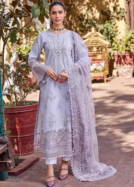 Motifz Embroidered Lawn Suits Unstitched 3 Piece MT23P MWU04051 Aaila - Summer Collection