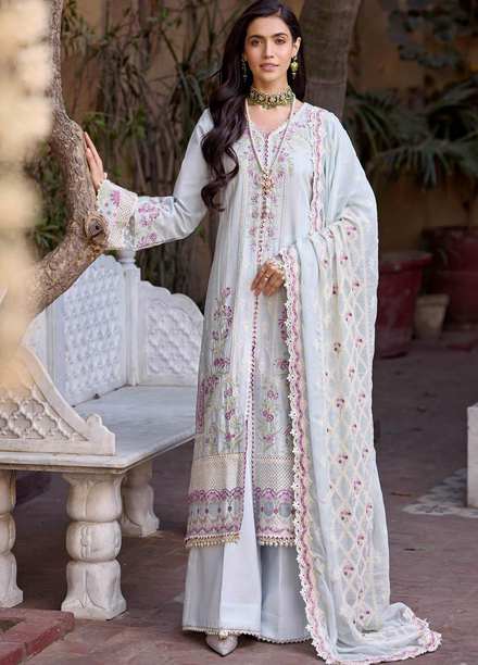 Motifz Embroidered Lawn Suits Unstitched 3 Piece MT23P MWU04056 Zooha - Summer Collection