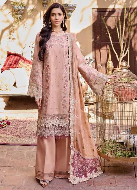 Motifz Embroidered Lawn Suits Unstitched 3 Piece MT23P MWU04057 Esmee - Summer Collection