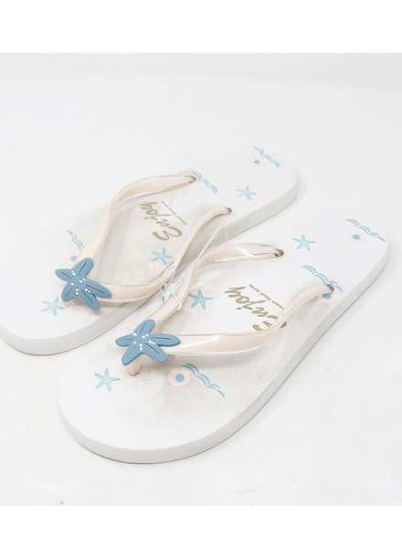 Mumuso Casual Style  Flat Flip Flop 02 STARFISH