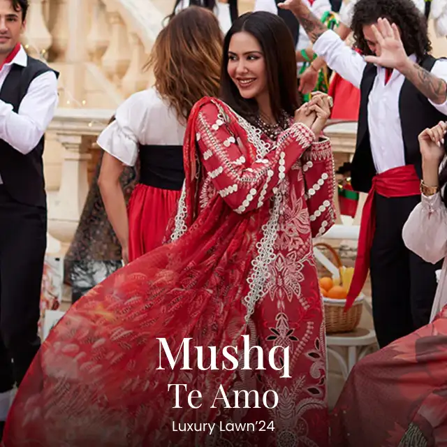Mushq | Te Amo Luxury Lawn 24 | RAVENNA ROMANCE