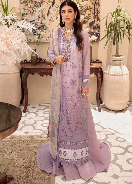 Noor by Saadia Asad Embroidered Lawn Suits Unstitched 3 Piece SA21-N2 05 - Summer Collection