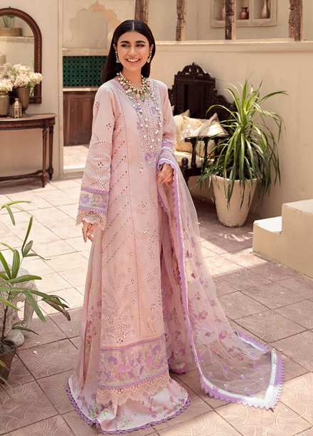 Noor by Saadia Asad Embroidered Lawn Suits Unstitched 3 Piece SA21-N2 06 - Summer Collection