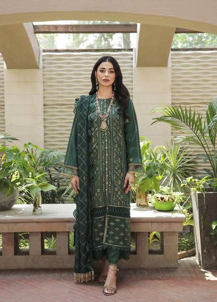 Nuray-e-Nazar by Parishay Embroidered Viscose Suits Unstitched 3 Piece PRS22WNN D-03 - Winter Collection