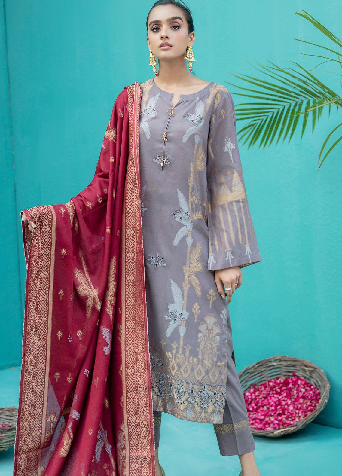 Mela by Nureh Embroidered Lawn Suit Unstitched 3 Piece NU24MF NDS-103 - Festive Summer Collection
