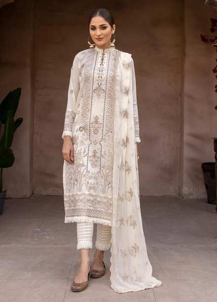 Pehnawa By Aalaya Embroidered Lawn Suits Unstitched 3 Piece ALY23P D-06 - Summer Collection