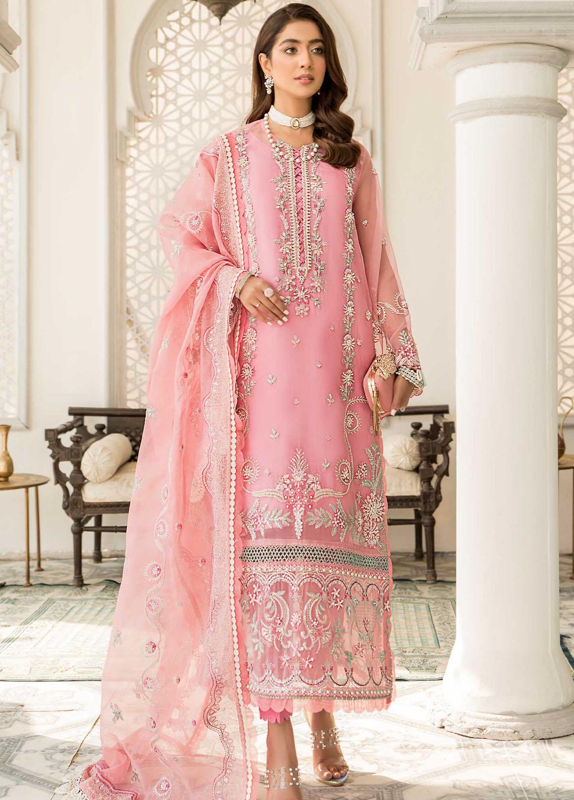 Madame Luxury Pret  Organza 3 Piece Suit 4004