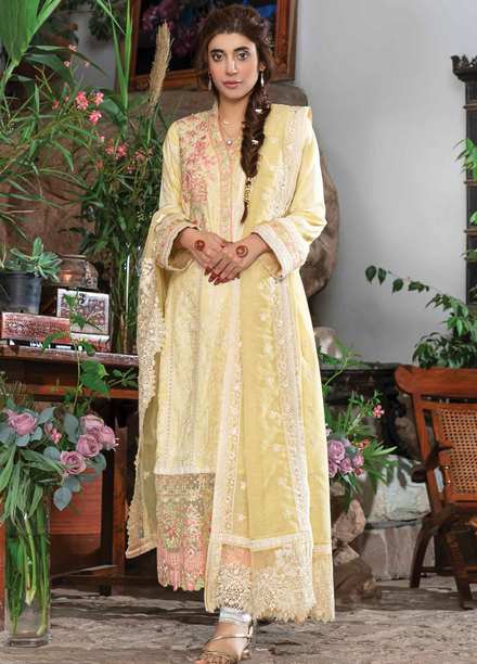 Rang Rasiya Embroidered Lawn Suits Unstitched 3 Piece RR21PE D-06 SUBTLE VOLTAGE - Festive Collection