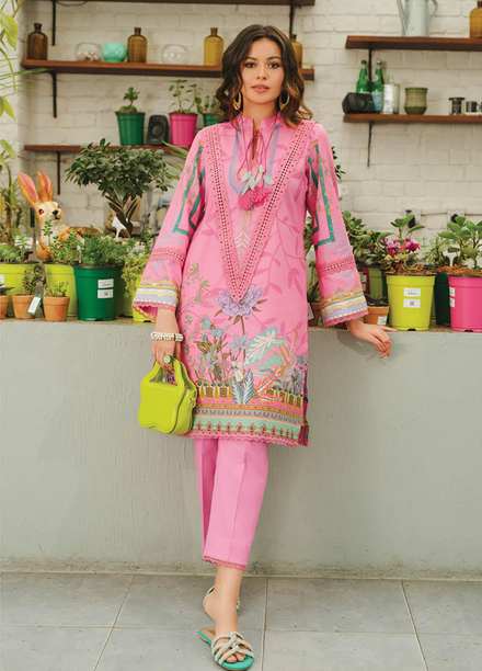 Rang Rasiya Printed Lawn  Unstitched Kurti RR23T 08 Oriana - Summer Collection