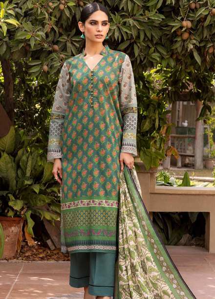 Regalia By Gul Ahmed Printed Lawn Suits Unstitched 3 Piece GA22RL RG-32003 A - Summer Collection