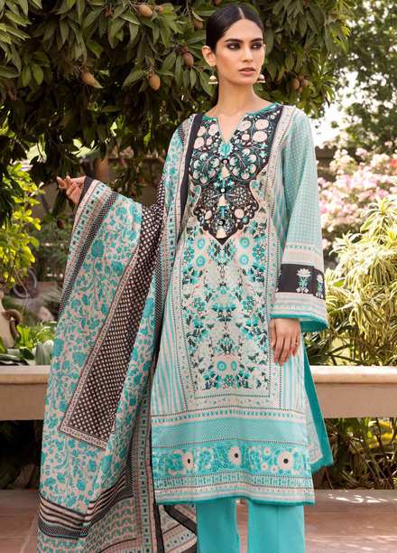 Regalia By Gul Ahmed Printed Lawn Suits Unstitched 3 Piece GA22RL RG-32004 B - Summer Collection