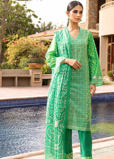 Regalia By Gul Ahmed Printed Lawn Suits Unstitched 3 Piece GA22RL RG-32007 B - Summer Collection