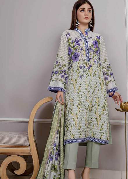 Regalia By Gul Ahmed Printed Lawn Suits Unstitched 3 Piece GA22RL RG-32016 - Summer Collection