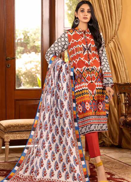 Regalia By Gul Ahmed Printed Lawn Suits Unstitched 2 Piece GA22RL RGT-32006 - Summer Collection