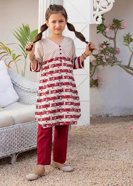 Regalia Textiles Printed Lawn Suits Unstitched 2 Piece RGT23-K4 D-07 - Summer Collection