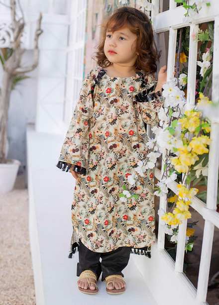 Regalia Textiles Printed Lawn Suits Unstitched 2 Piece RGT23-K4 D-09 - Summer Collection