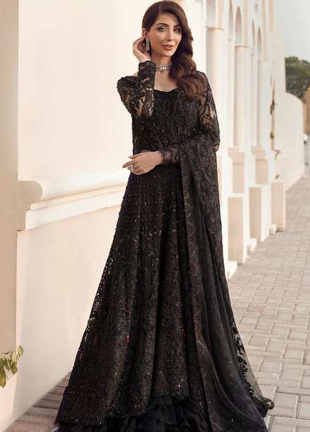 Reignaissance By Reign Embroidered Net Suits Unstitched 3 Piece RGN21WD Melania - Wedding Collection