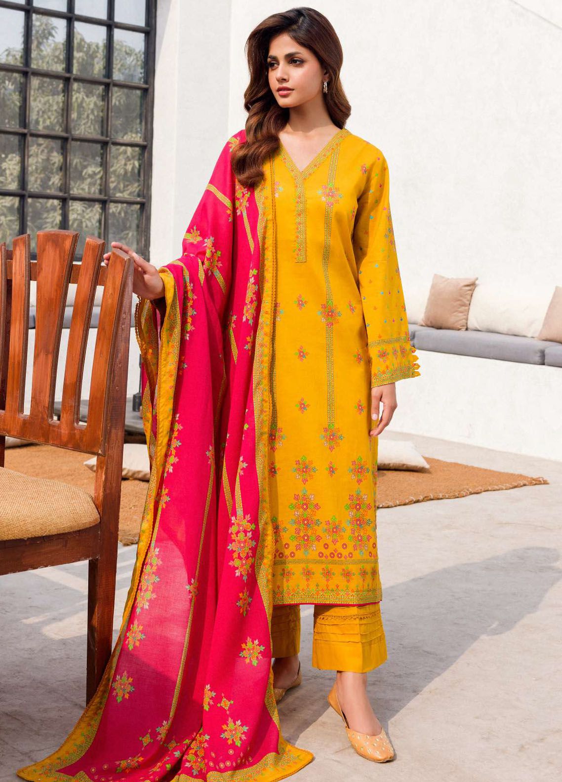 Motifz Digital Printed Lawn Suits Unstitched 3 Piece MT25ADP 5367 Stella - Summer Collection main image 1