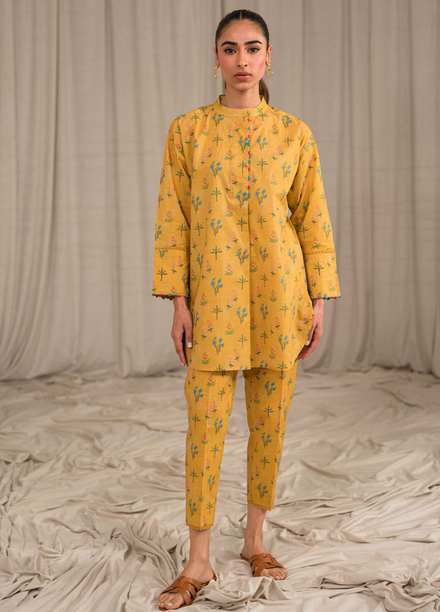 Sahar Printed Lawn Suits Unstitched 2 Piece SHR24PE S24-PL-V1-15 - Summer Collection