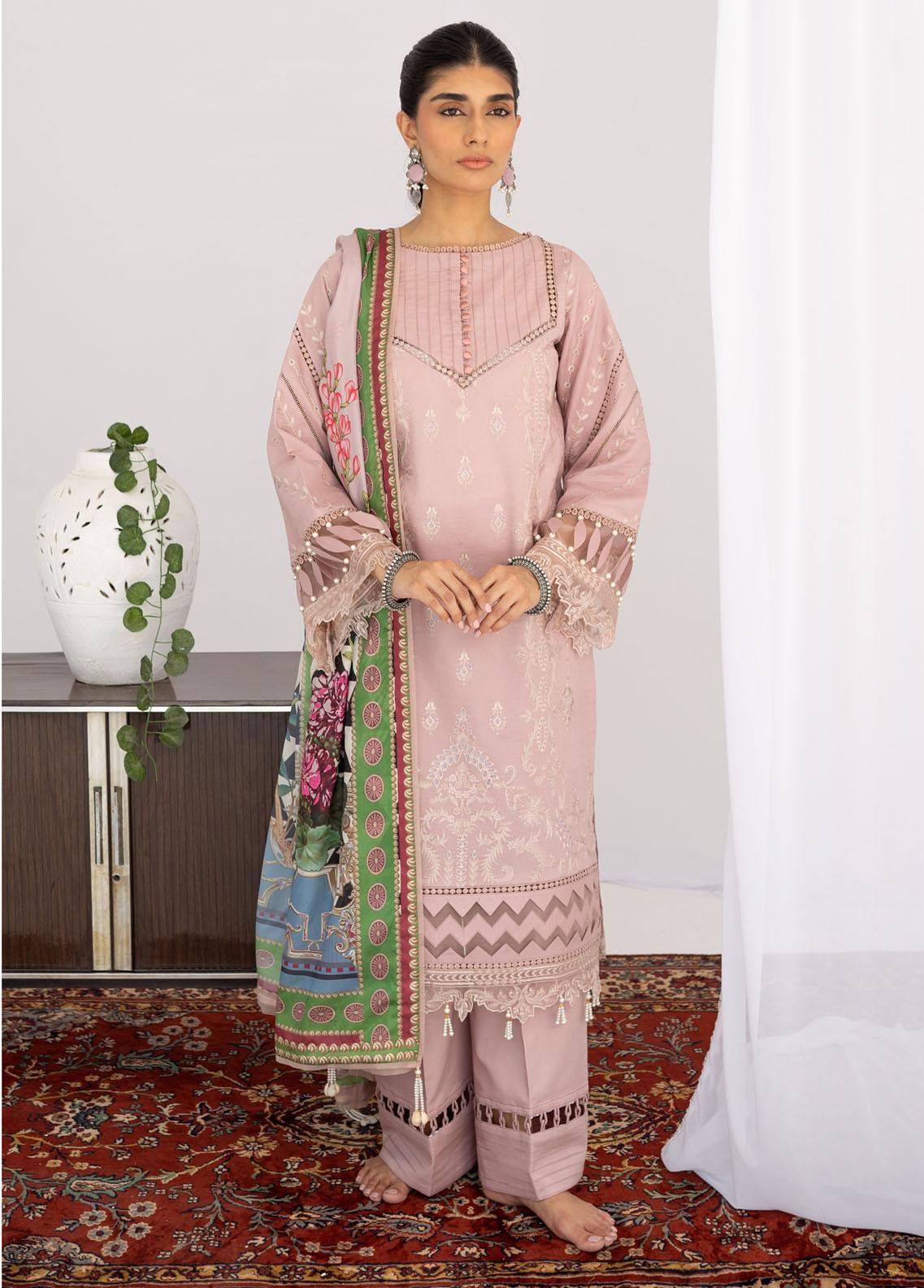 Shagun Imroz By Gisele Embroidered Net Suits Unstitched 3 Piece GL22SI Tabeer - Wedding Collection