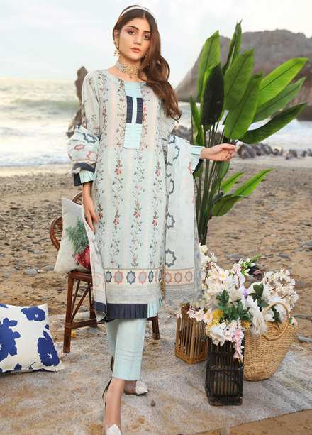 Salina By Regalia Textiles Printed Lawn Suits Unstitched 3 Piece RGT22SE 04 - Summer Collection