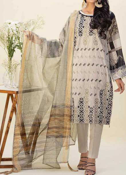 Salitex Embroidered Lawn Suits Unstitched 3 Piece SL21SF WK-00775 - Festive Collection