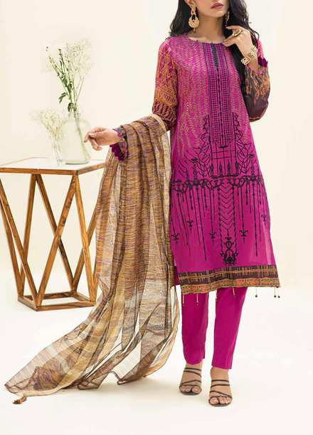 Salitex Embroidered Lawn Suits Unstitched 3 Piece SL21SF WK-00779 - Festive Collection