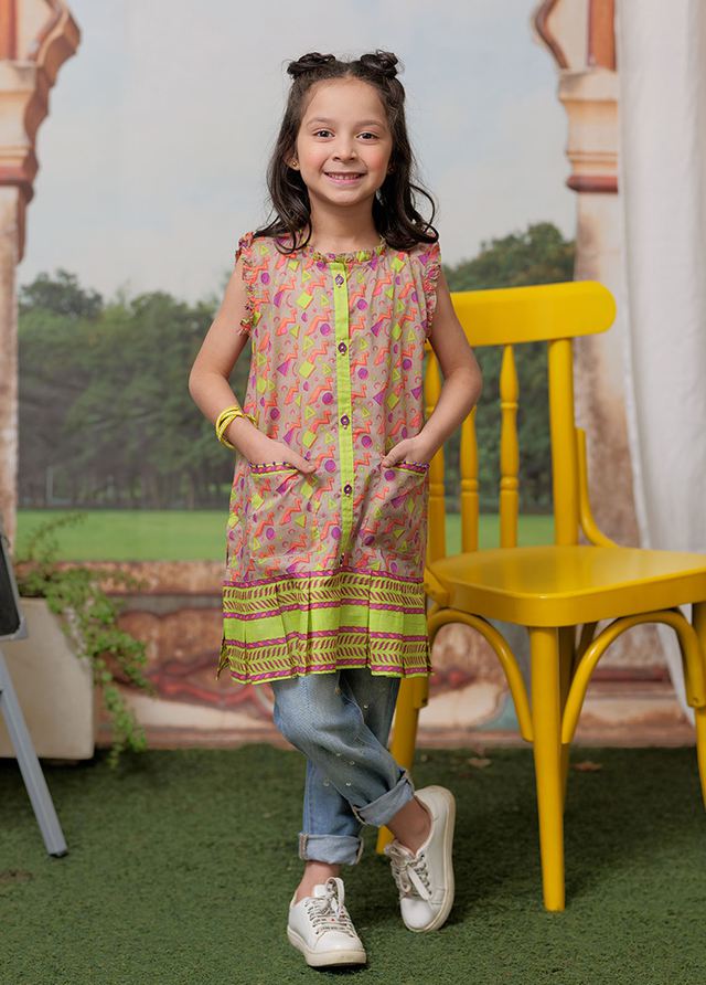 Senorita Pret Casual Cotton Kurti KAA-02221-FWN/MCL