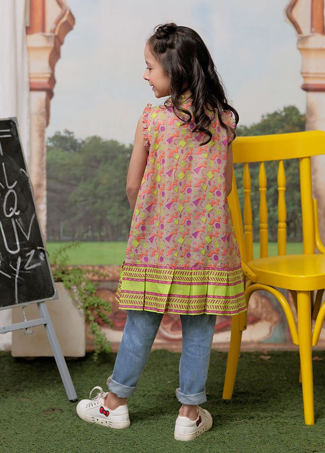 Senorita Pret Casual Cotton Kurti KAA-02221-FWN/MCL