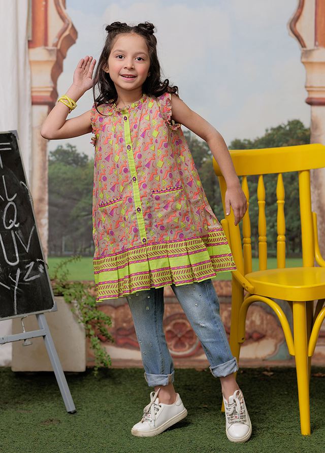 Senorita Pret Casual Cotton Kurti KAA-02221-FWN/MCL