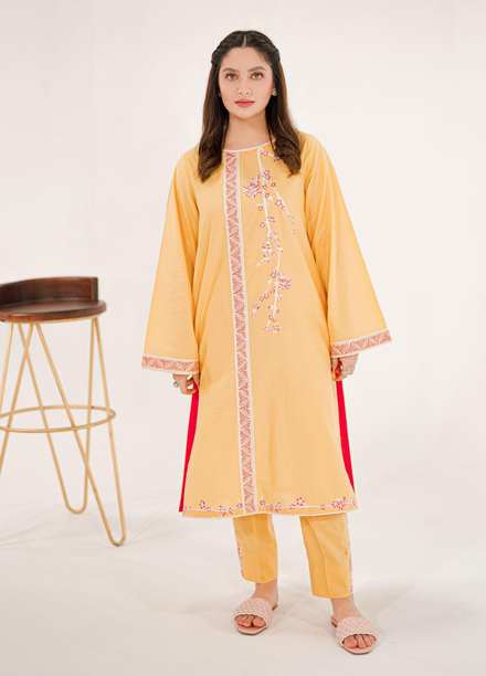 Shanyera Casual Pret Embroidered Lawn 2 Piece Suit SHN22SC B6 - Sunny Mist