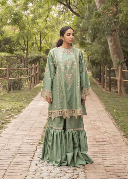 Surmai Pret  Lawn 2 Piece SULP-08 NAZAM