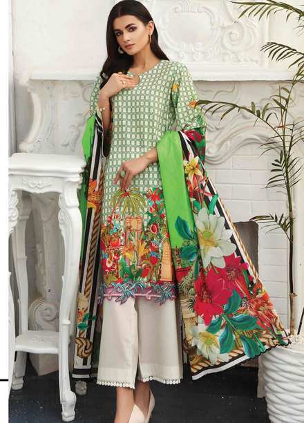 Taabir By Afsaneh Embroidered Lawn Suits Unstitched 2 Piece AFH21T Daariya B - Summer Collection