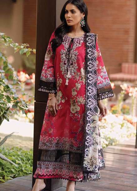 Taabir By Afsaneh Embroidered Lawn Suits Unstitched 3 Piece AFH21T Rabab - Summer Collection