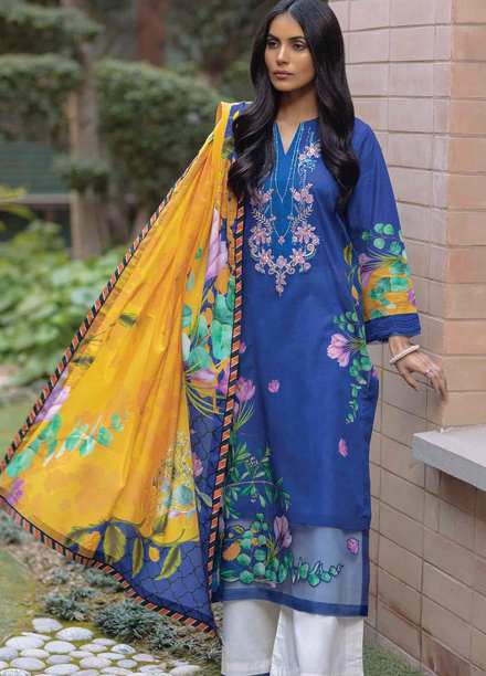 Taabir By Afsaneh Embroidered Lawn Suits Unstitched 3 Piece AFH21T Ulfat - Summer Collection