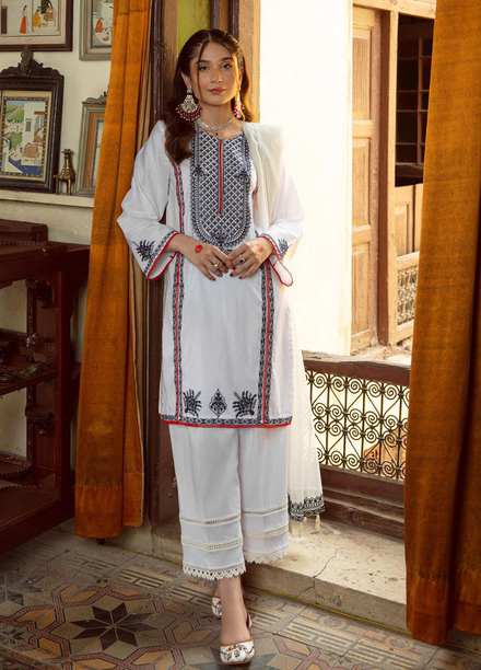 Shanyera Ready to Wear Embroidered Lawn 3 Piece Suit SHN22TB C3 - Afaq