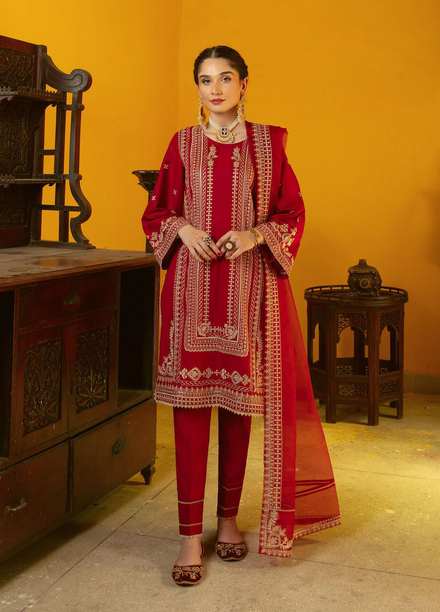 Shanyera Ready to Wear Embroidered Lawn 3 Piece Suit SHN22TB C8 - Gul-Zara