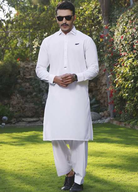 The Great Master (TGM) Cotton Formal Men Shalwar Kameez -  TGM22MS-2 Pacific Pearl