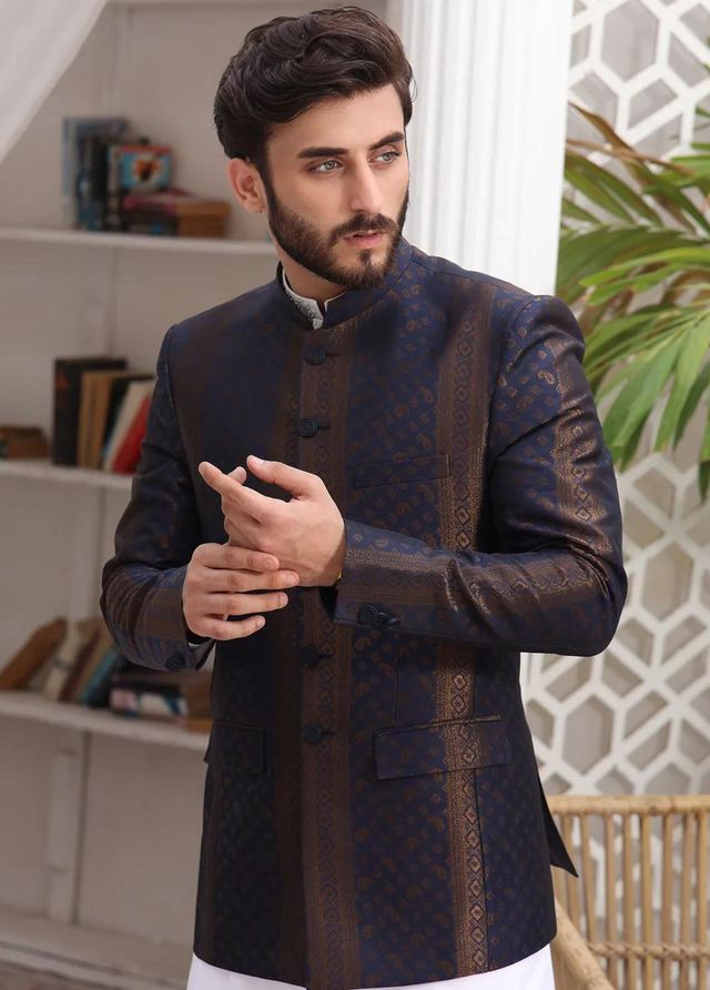 The Great Master (TGM) Jamawar Formal Men Prince Coat -  Prince Coat 73