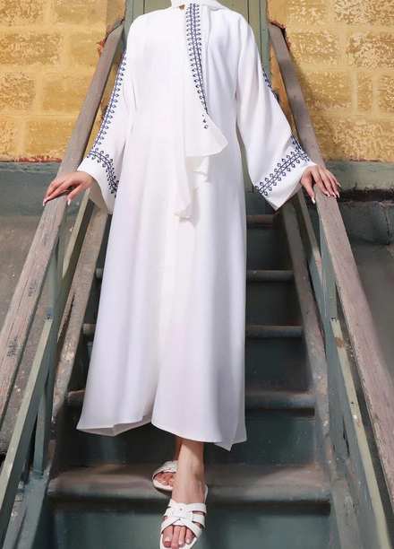 The Great Master (TGM)  Nida Front Open Style Abaya Deewan-e-Khas